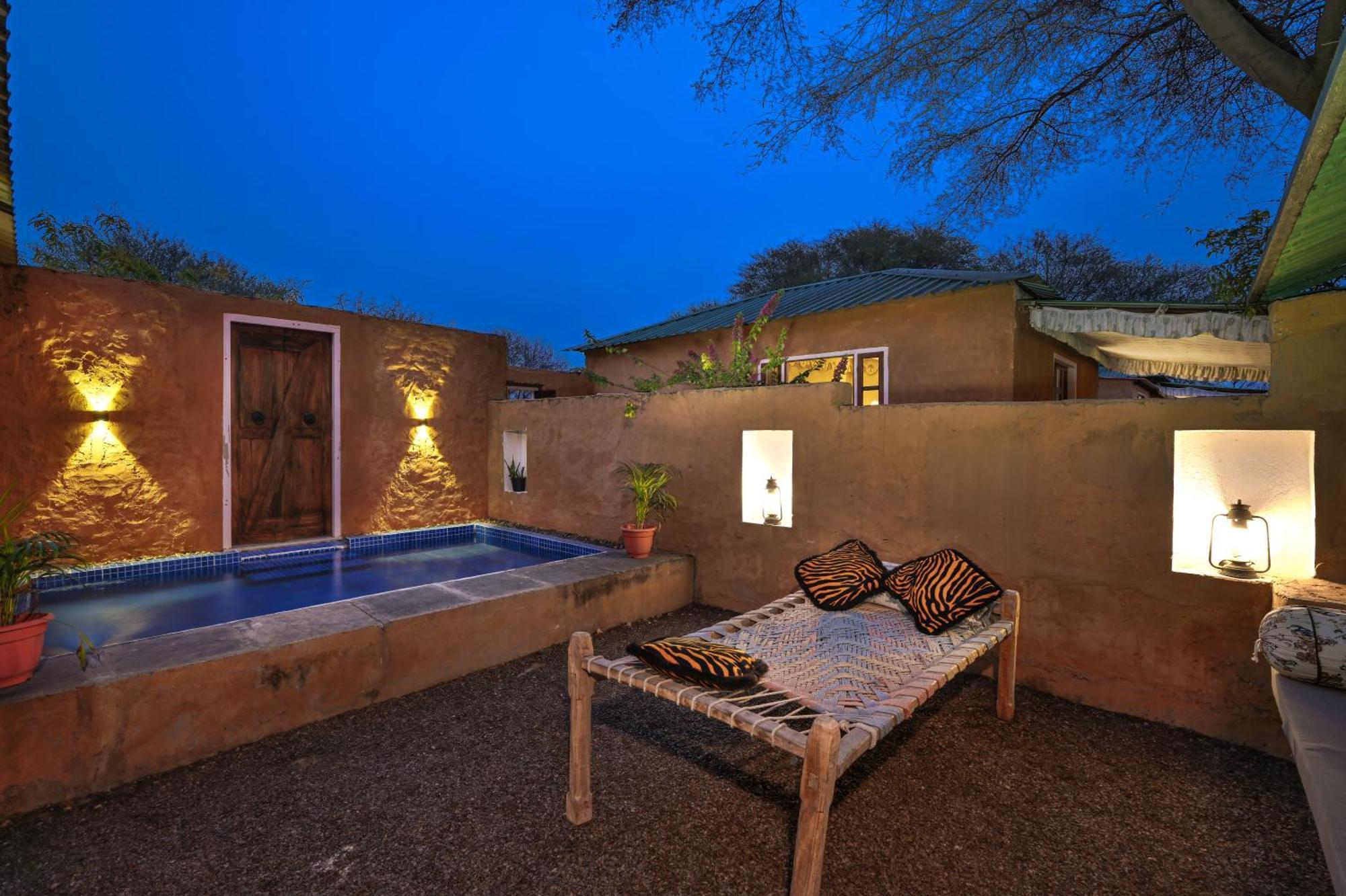 Bagh Serai - Rustic Cottage With Private Pool Sawai Madhopur Exterior photo