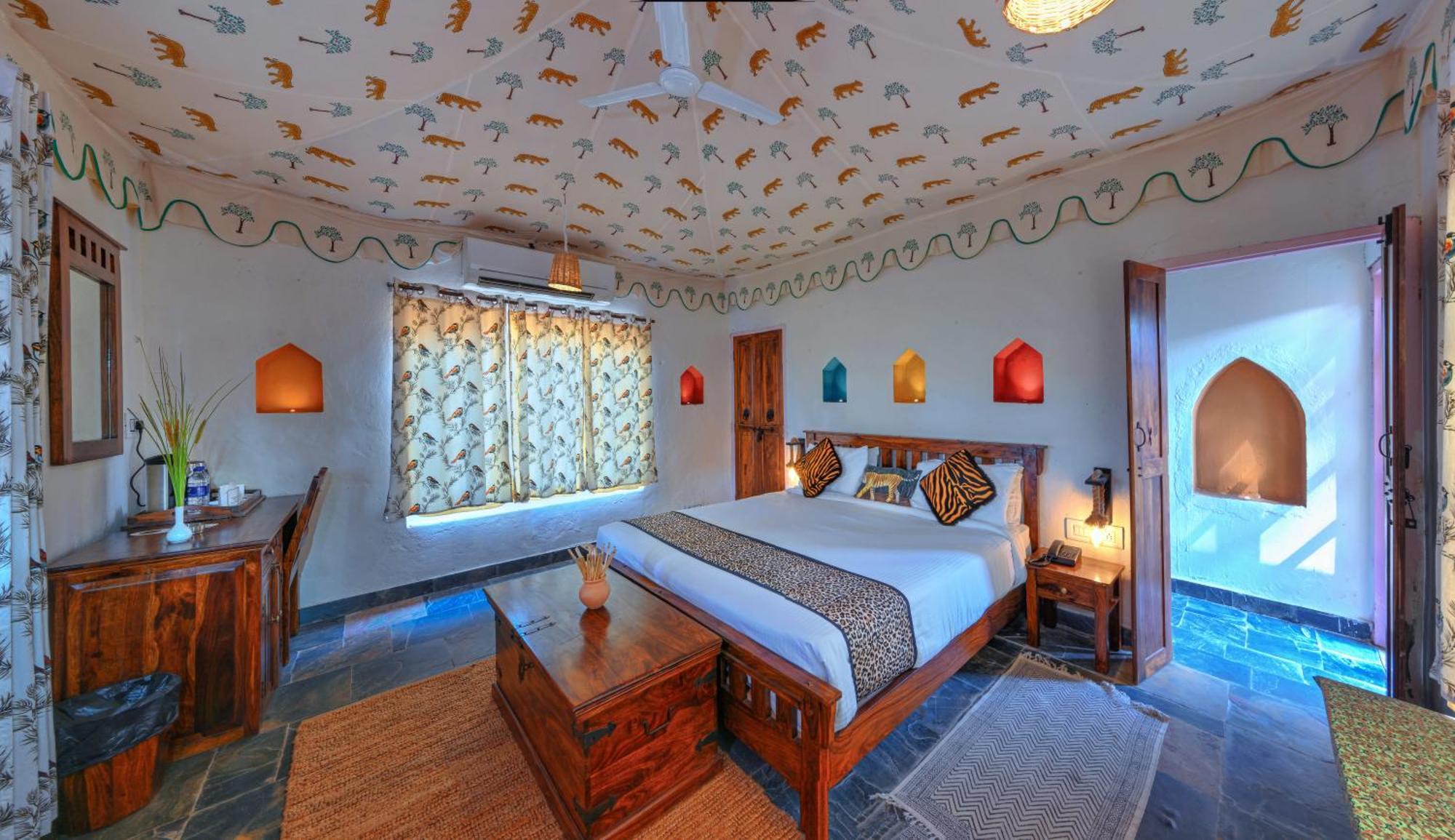 Bagh Serai - Rustic Cottage With Private Pool Sawai Madhopur Exterior photo