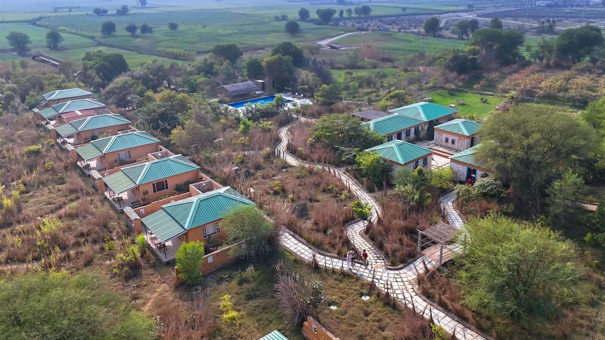Bagh Serai - Rustic Cottage With Private Pool Sawai Madhopur Exterior photo
