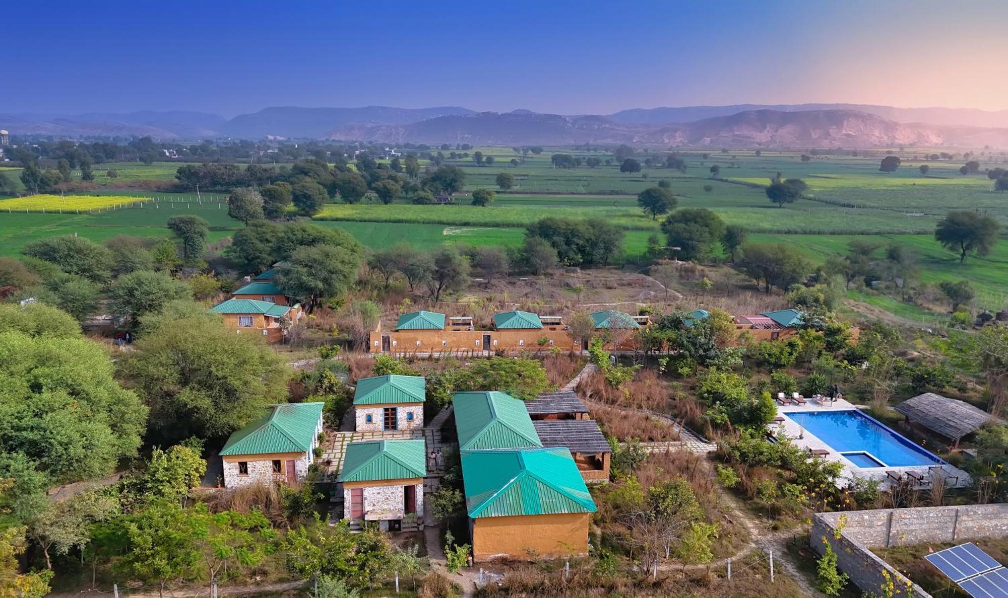 Bagh Serai - Rustic Cottage With Private Pool Sawai Madhopur Exterior photo