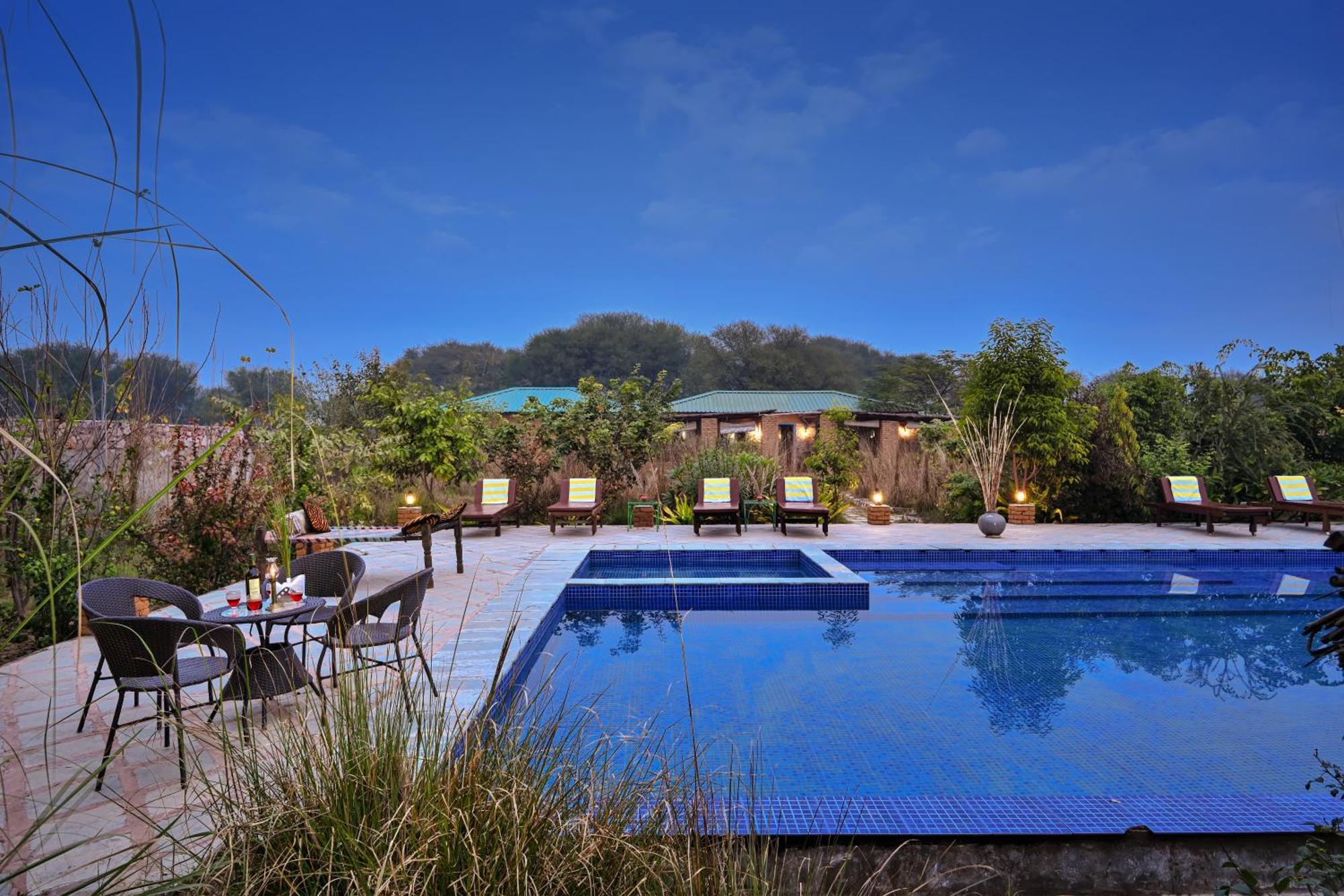 Bagh Serai - Rustic Cottage With Private Pool Sawai Madhopur Exterior photo