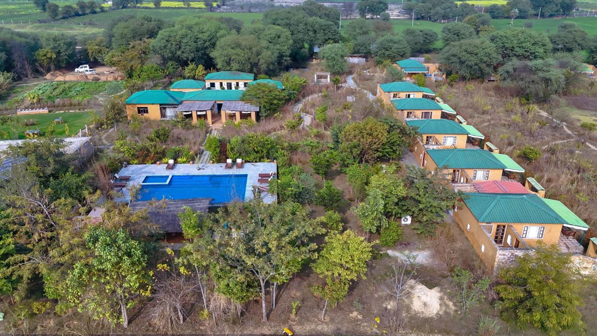 Bagh Serai - Rustic Cottage With Private Pool Sawai Madhopur Exterior photo